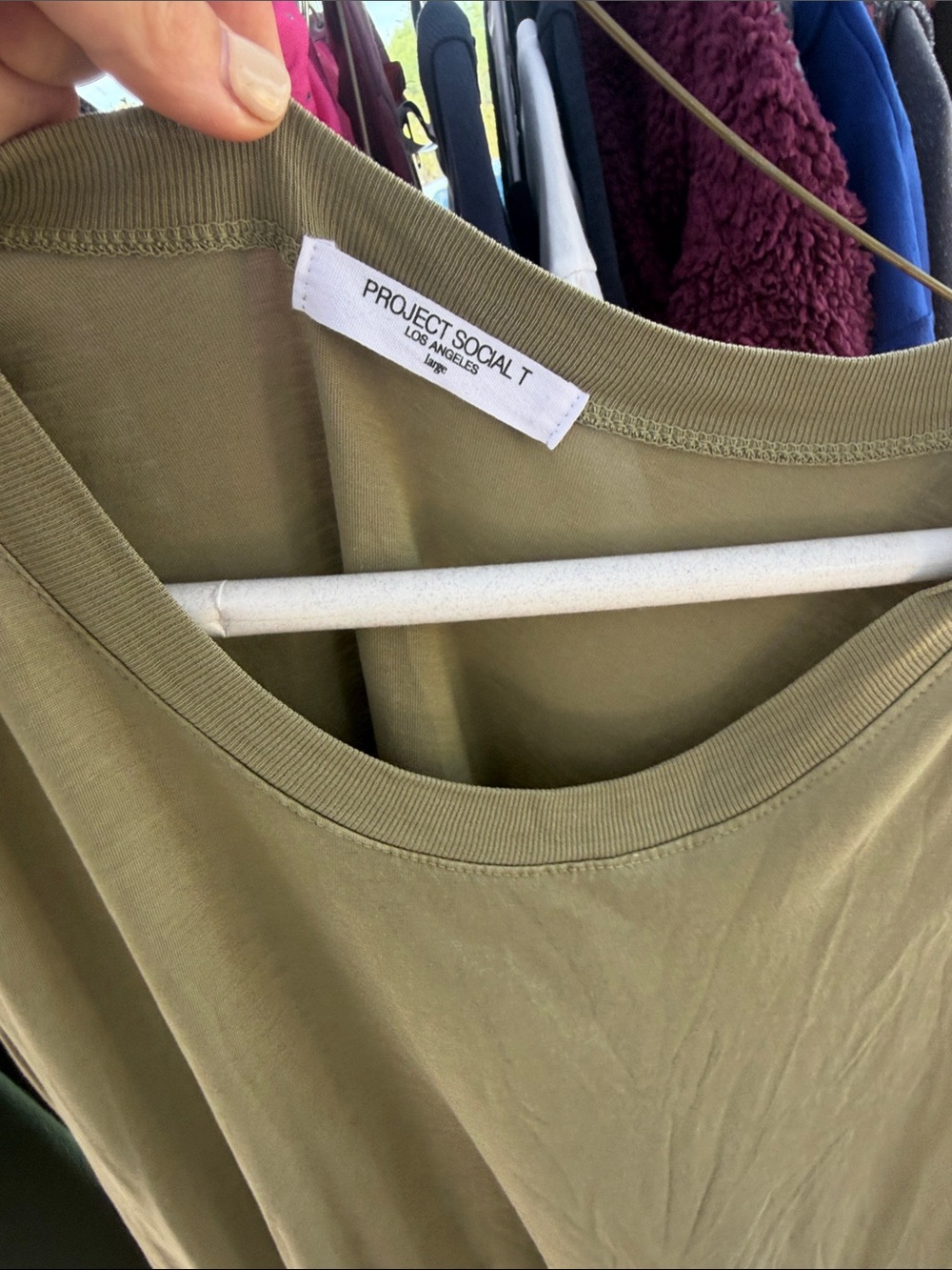 Project Social T dress size large